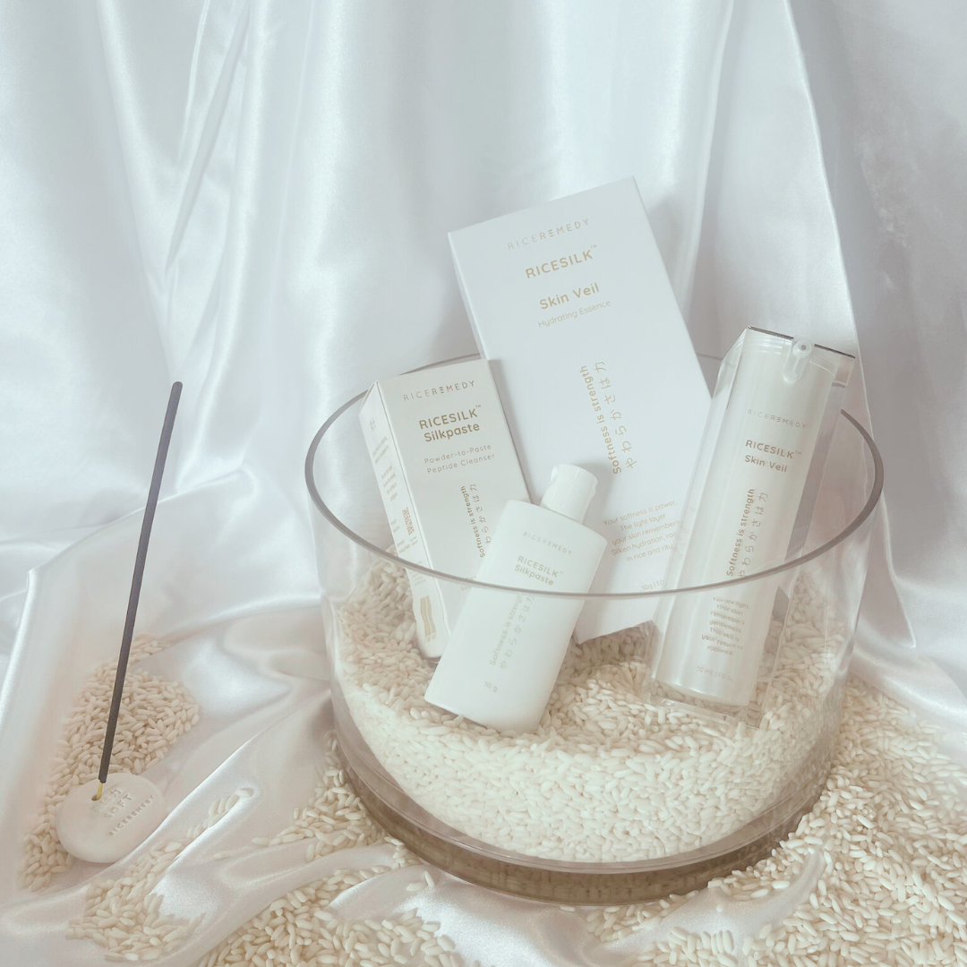 The Daily Ceremony: Ricesilk™ Silkpaste + Skin Veil Duo