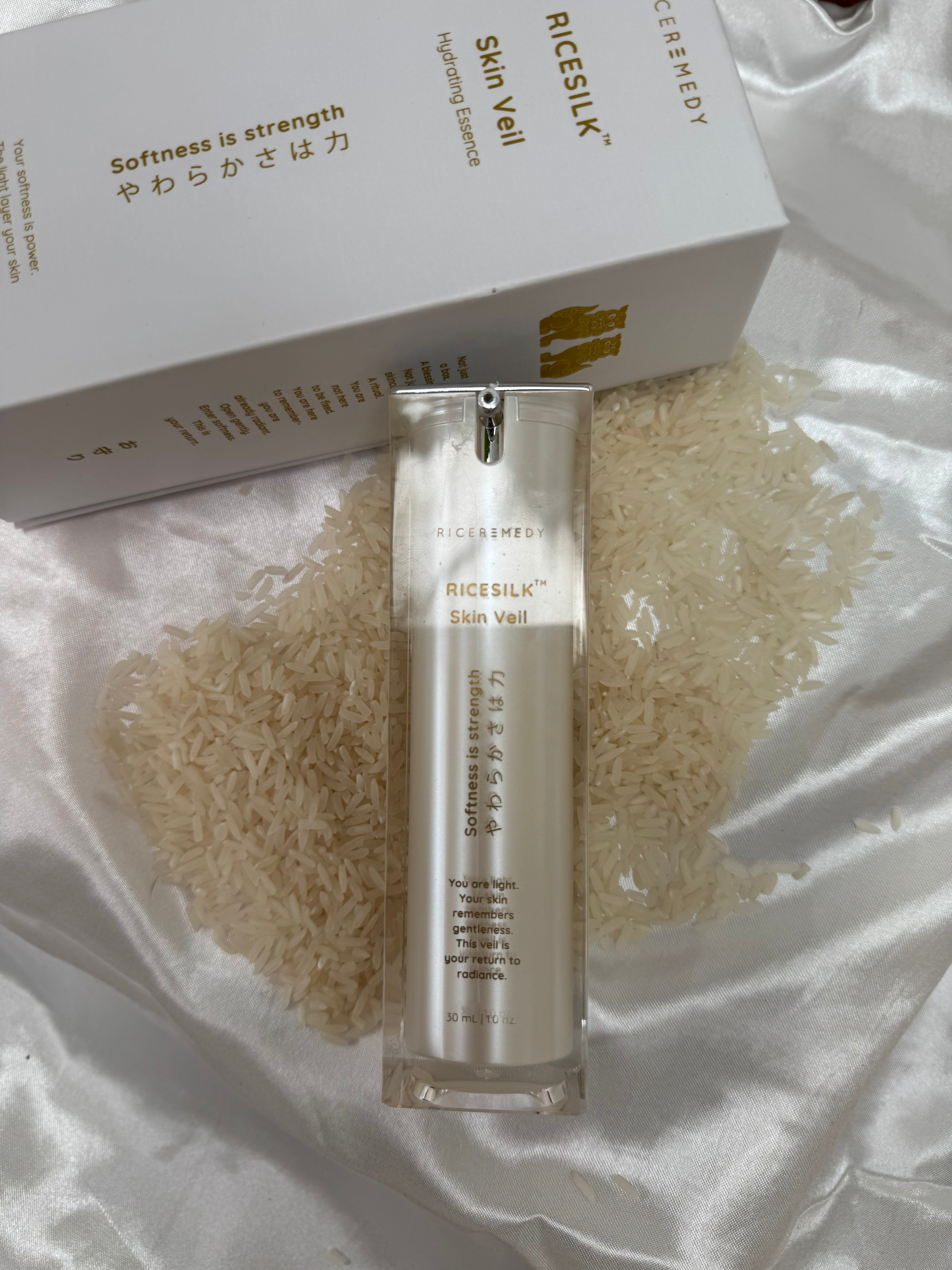 Ricesilk Skin Veil — Softness You Can Feel