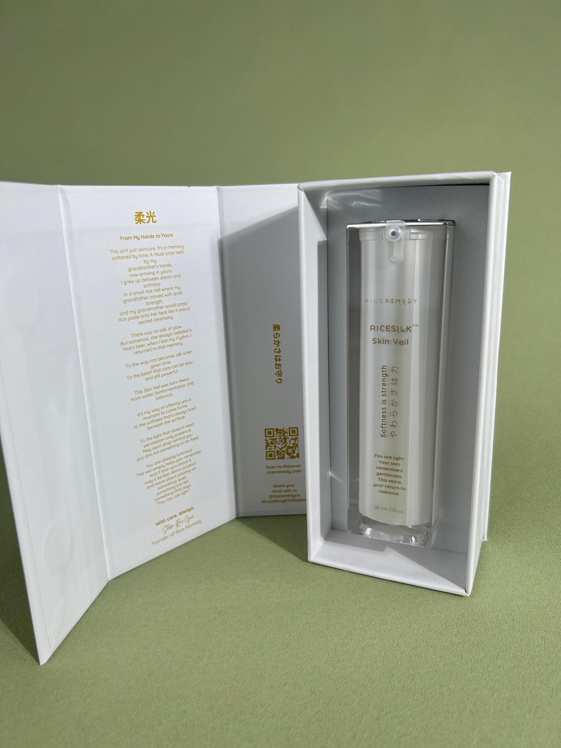 Ricesilk Skin Veil — Softness You Can Feel